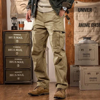 Northven™ Cargo-Hose im taktischen Look mit praktischen Taschen in Khaki
