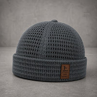 Bristol™ Strickmütze aus Atmungsaktivem Gewebe mit Verstellbarer Passform in Grau