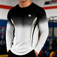 Valen™ Langarmshirt aus Sportgewebe mit UV-Schutz in Schwarz