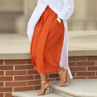 Orsella™ Ballonhose Mit Modernem Design in Orange