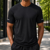 Falken™ Shirt mit UPF 50+ Sonnenschutz und DryFit-Technologie in Schwarz