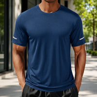 Falken™ Shirt mit UPF 50+ Sonnenschutz und DryFit-Technologie in Blau