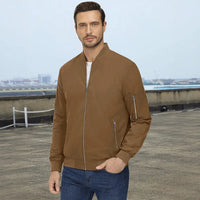 Dominus™ Jacke mit Strategischen Taschen und Premium-Passform in Braun