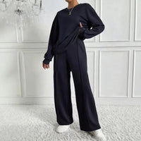 Nobile™ Premium Sweatanzug mit Minimalistischem Design in Dunkelblau