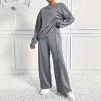 Nobile™ Premium Sweatanzug mit Minimalistischem Design in Grau