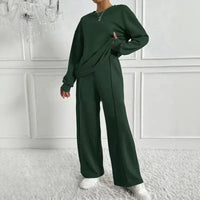 Nobile™ Premium Sweatanzug mit Minimalistischem Design in Dunkelgrün