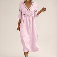 Almare™ Kleid mit Natürlicher Leichtigkeit und Absolutem Komfort in Rosa