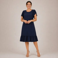 Dallora™ Kleid aus leichtem Jeansstoff mit müheloser Leichtigkeit und zeitlosem Charme in Schwarz