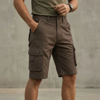 Zaykor™ Cargo Shorts mit Fortschrittlicher Elastizität und Taktischem Stil in Braun