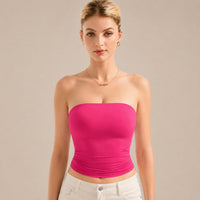 Belisse™ Bandeau-Top mit Figurbetontem Sitz und Premium-Komfort in Rosa