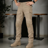 Mirage™ Wasserdichte Tactical-Hose mit verstärkten Knieschonern in Beige