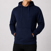 Drenor™ Kapuzenpullover Mit Moderner Passform in Marineblau