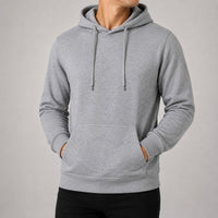 Drenor™ Kapuzenpullover Mit Moderner Passform in Grau