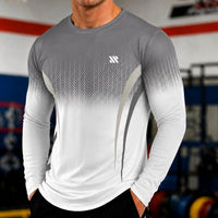 Valen™ Langarmshirt aus Sportgewebe mit UV-Schutz in Grau