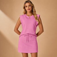 Sophie™ Set Aus Weicher Baumwolle Mit Integriertem Hosenrock / Eleganz Ohne Auf Komfort Zu Verzichten! in Rosa