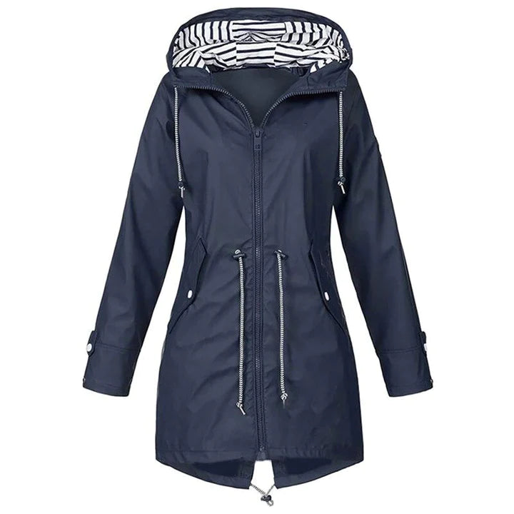 Lisa | Winddichte Regenjacke für mit Kapuze