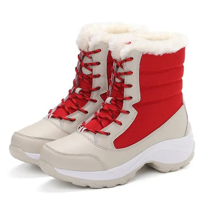 Warme Schneeboots mit Rutschfestem Winterdesign für Damen | Ideal für das tägliche Tragen