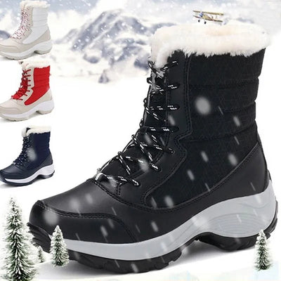 Warme Schneeboots mit Rutschfestem Winterdesign für Damen | Ideal für das tägliche Tragen