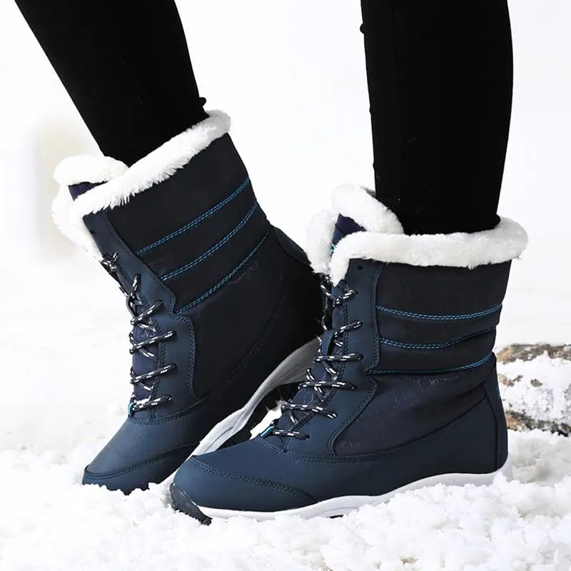 Warme Schneeboots mit Rutschfestem Winterdesign für Damen | Ideal für das tägliche Tragen