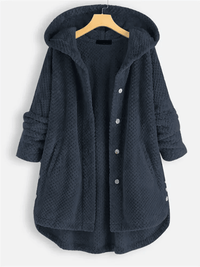 GLEN - Fleecejacke für Gemütlichkeit und Stil in Blau