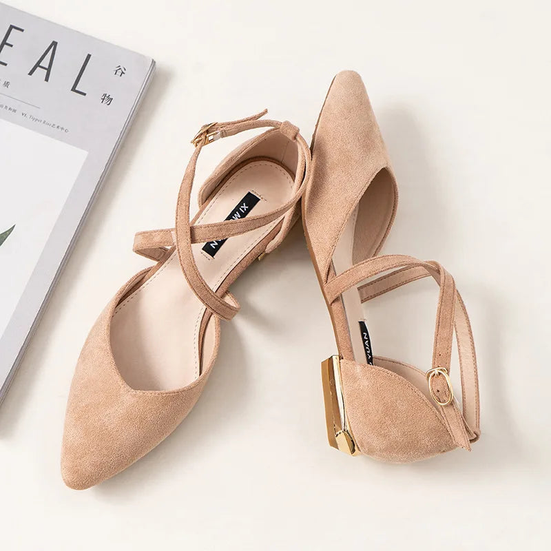 Fudus - Elegante Schwarze Slingpumps