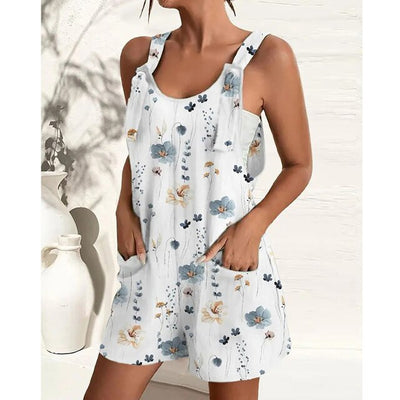 Iseo | Modische Kurze Overall-Hose