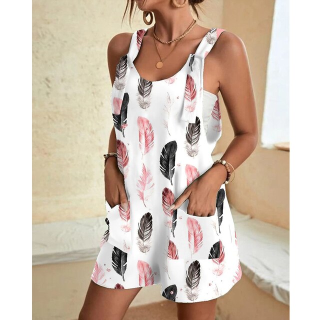 Iseo | Modische Kurze Overall-Hose