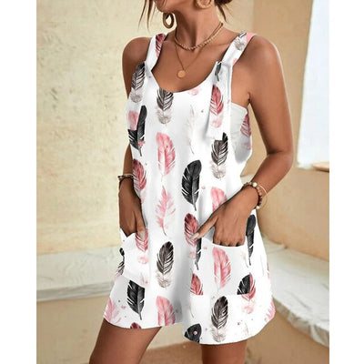 Iseo | Modische Kurze Overall-Hose