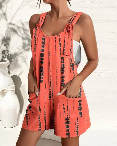 Iseo | Modische Kurze Overall-Hose
