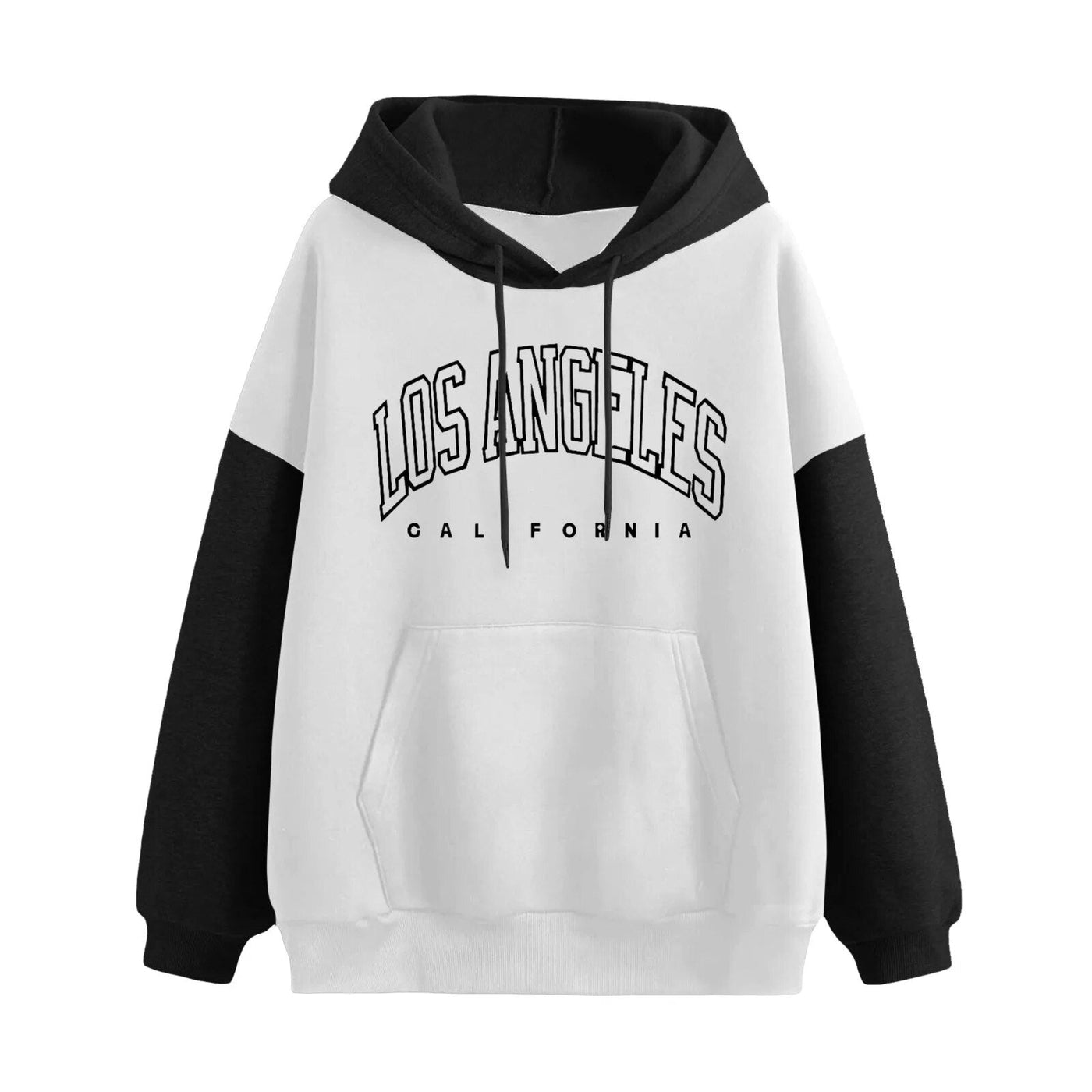 Damen Brief Sweatshirt mit langen Ärmeln Hoodie