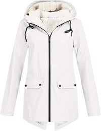 AMELIA - Outdoor-Regenmantel für Damen in Weiß