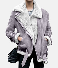 JODIE | Der elegante, gemütliche Mantel in Grau