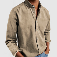 Daniele - Freizeithemd in Khaki