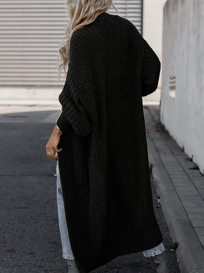 Giana - Bequeme Strickjacke aus Wolle mit praktischen Taschen für Damen