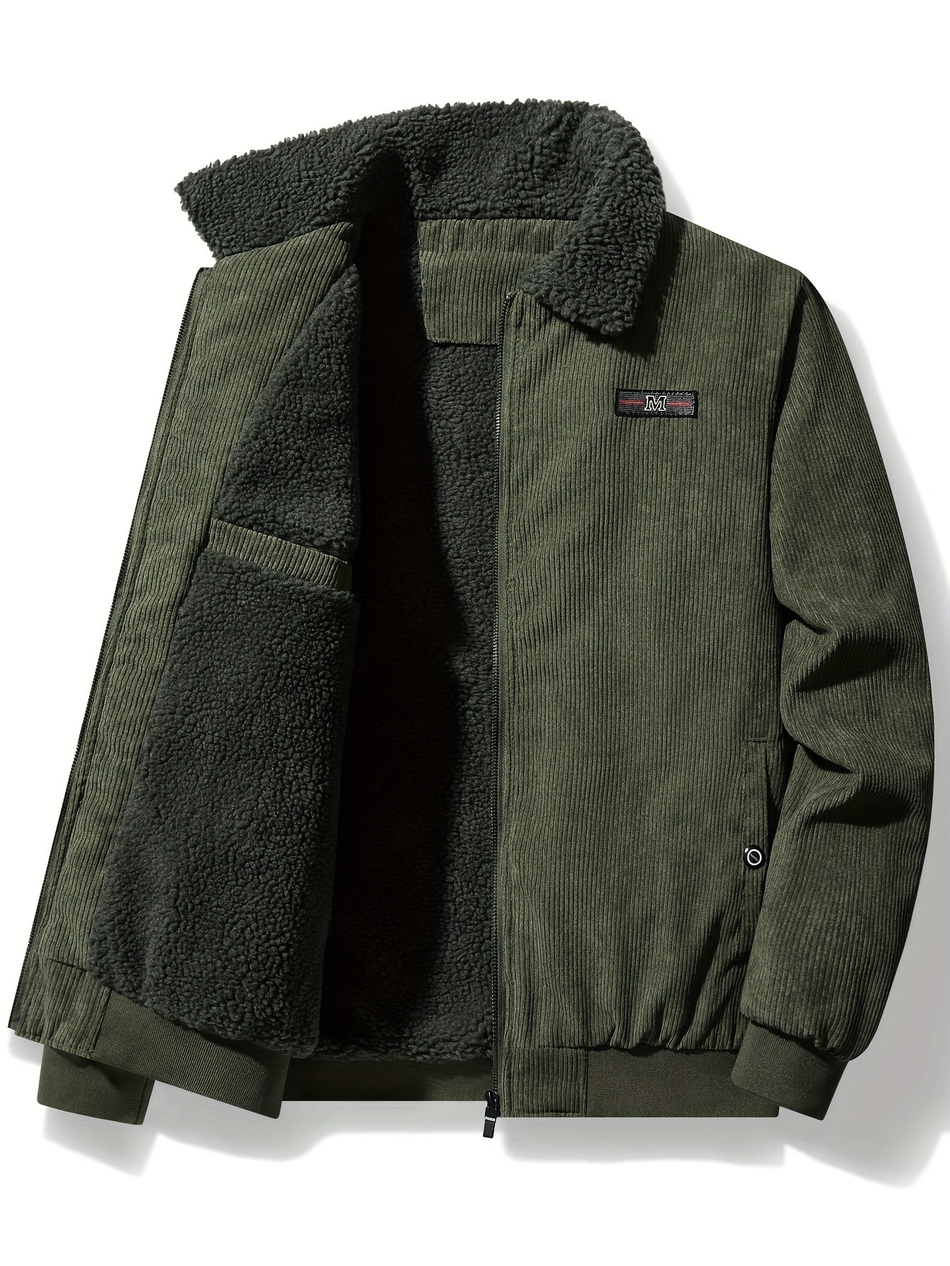 Warme Verdickte Lange Ärmel Reverskragen Winterjacke für Herren | Ideal für den Winter