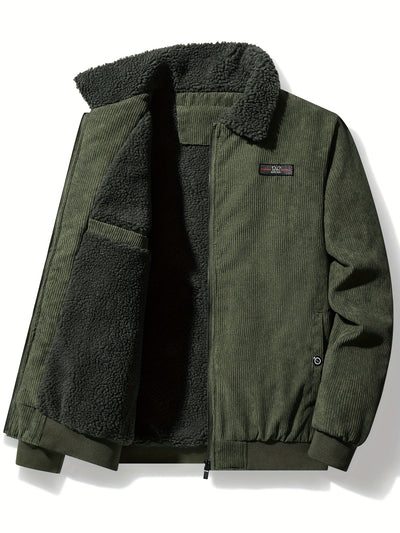 Warme Verdickte Lange Ärmel Reverskragen Winterjacke für Herren | Ideal für den Winter