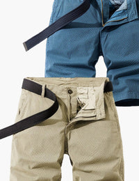 Dunkelblau + Khaki
