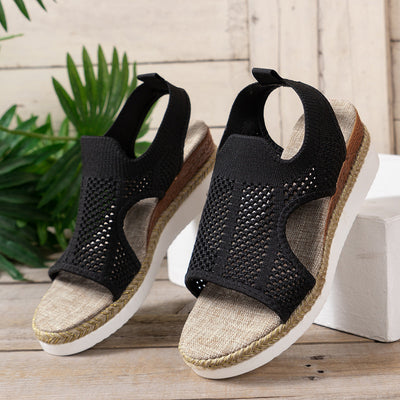 Holley | Bequeme Sommer Keilsandalen für Damen