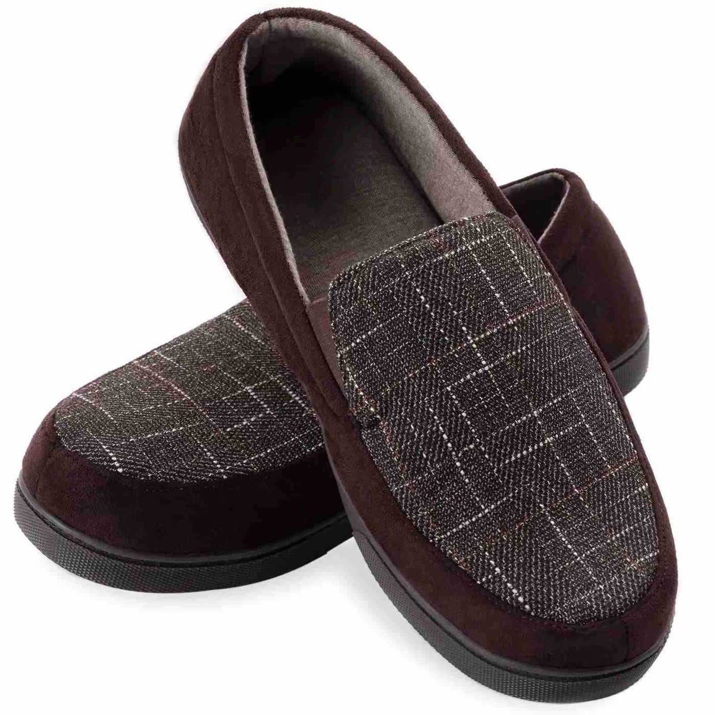 Fudus | Bequemer Leichter Herren Hausschuh Mit Viskoelastischem Schaum