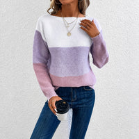 Amelia - Eleganter Damenpullover in Rosa