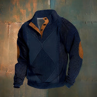 Jary - Komfortabler Herrenpullover in Blau