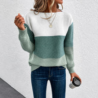 Amelia - Eleganter Damenpullover in Dunkelgrün