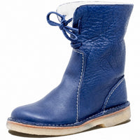 Asami - Damenstiefel mit warmer Innenfütterung in Blau