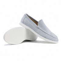 Jad - Komfortable Loafer für Herren in Himmelblau