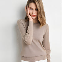 Livana - Bequemer Freizeit-Sweater in Khaki