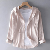 Colene - Bequemer und leichter Hoodie in Khaki
