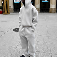 Marco - Herren-Hoodie-Set mit maximalem Komfort in Grau