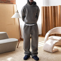 Marco - Herren-Hoodie-Set mit maximalem Komfort in Dunkelgrau