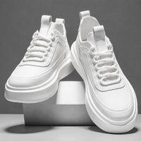 Tommy - Elegante und bequeme weiße Turnschuhe in Weiß