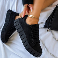 Marit - Komfortable Damensneakers in Schwarz